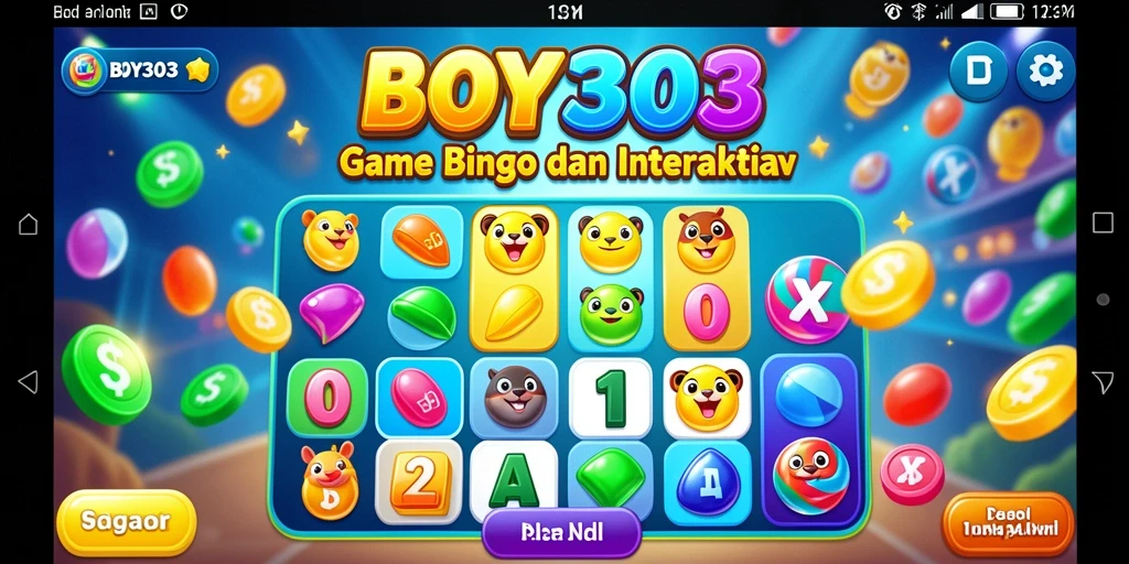 Screenshot BOY303 menampilkan gameplay Bingo yang menyenangkan.