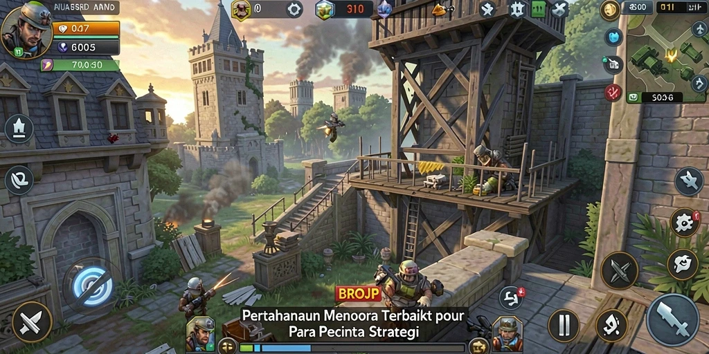 Gameplay seru BROJP mendebarkan di setiap levelnya.