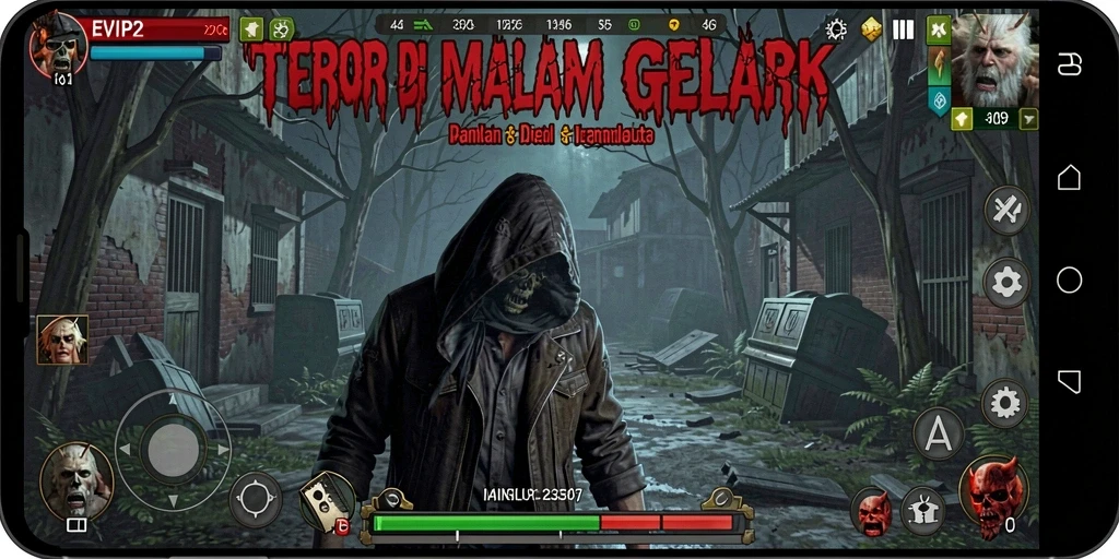 Gameplay menakutkan dalam EVIP2 yang memacu adrenalin.