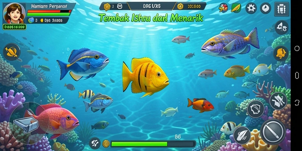 Tampilan gameplay menarik dari ID66 Tembak Ikan.