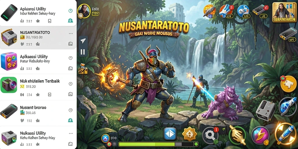 Tampilan utama NUSANTARATOTO yang sederhana dan informatif.