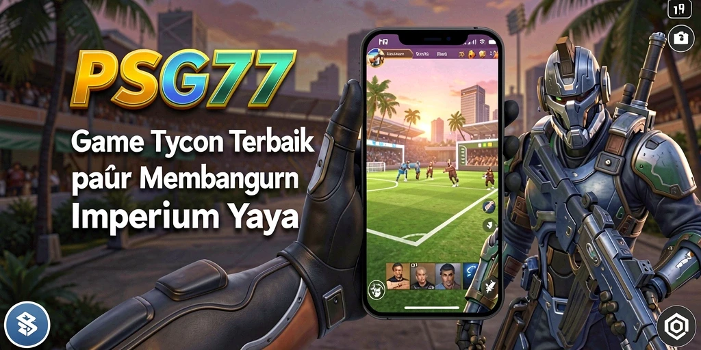 Gameplay Tycoon mendebarkan dengan manajemen bisnis yang mendetail.