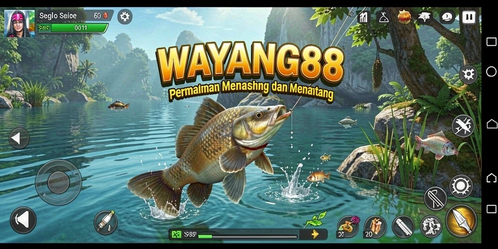 Tangkapan ikan yang seru dalam permainan WAYANG88.